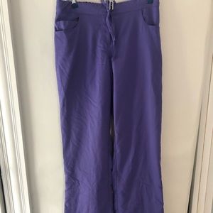 Purple greys anatomy scrub pants
